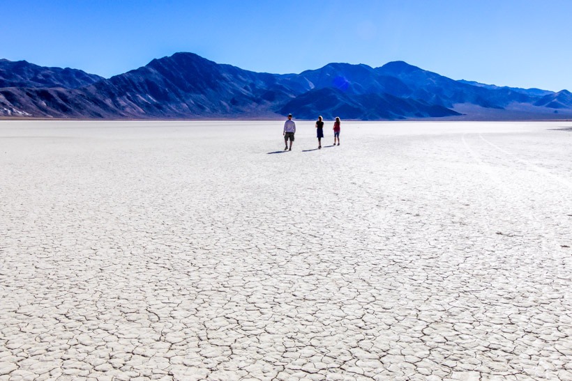 Dry lake bed-The Playa Death Valley