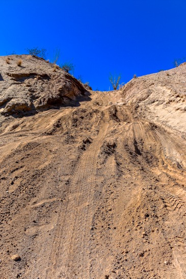 Anza Borrego Looking up Slot drop