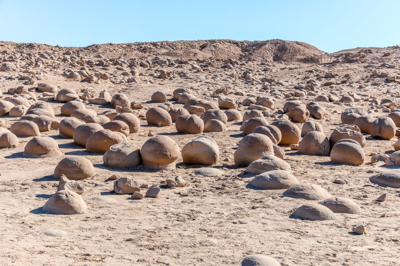 View of pumpkin patch Anza Borrego
