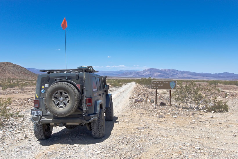 Trail head- Old Dale Road Joshua Tree National Park