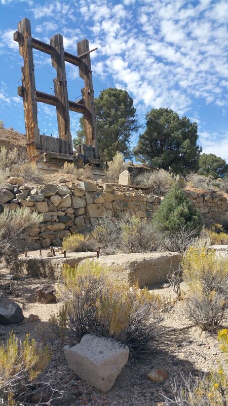 Pigeon Springs Stamp Mill, NV