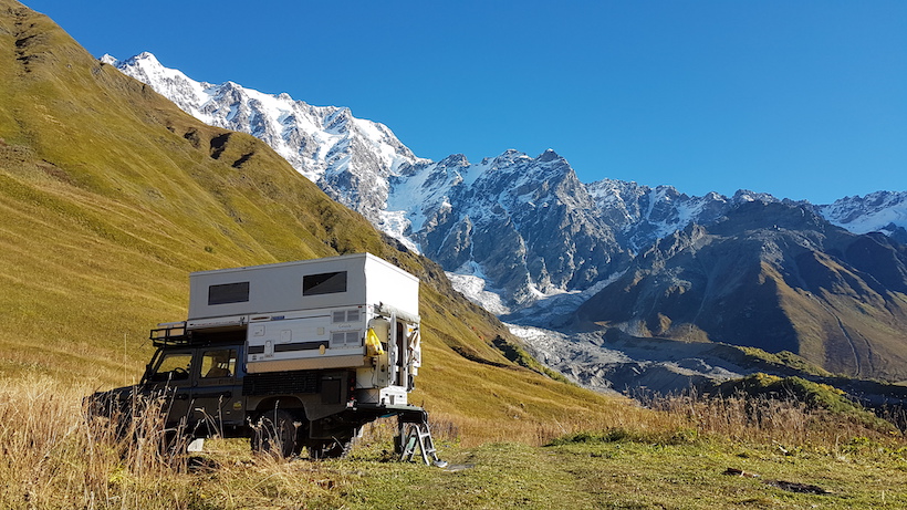 four wheel camper