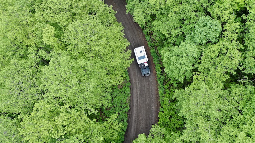 four wheel camper